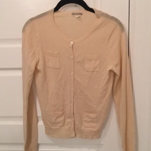 J Crew 100% Cashmere lightweight Cardigan